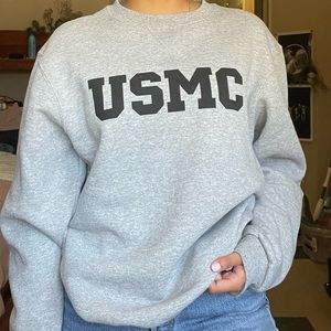 usmc crewneck sweatshirt